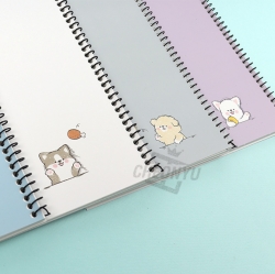 E-rinubgae Spring Notebook, Set of 5, Random