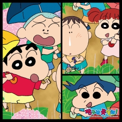 Crayon Shin-chan Jigsaw Puzzle 300P Rainyday Friends