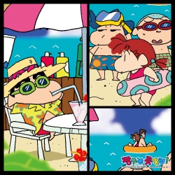 Crayon Shin-chan Jigsaw Puzzle 300P Beach Friends