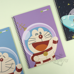 Doraemon Plain Notebook, Random