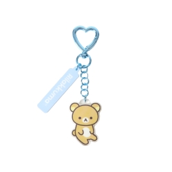 Rilakkuma Heart Keyring