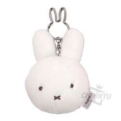 Miffy Plush Mirror Keychain_Ivory