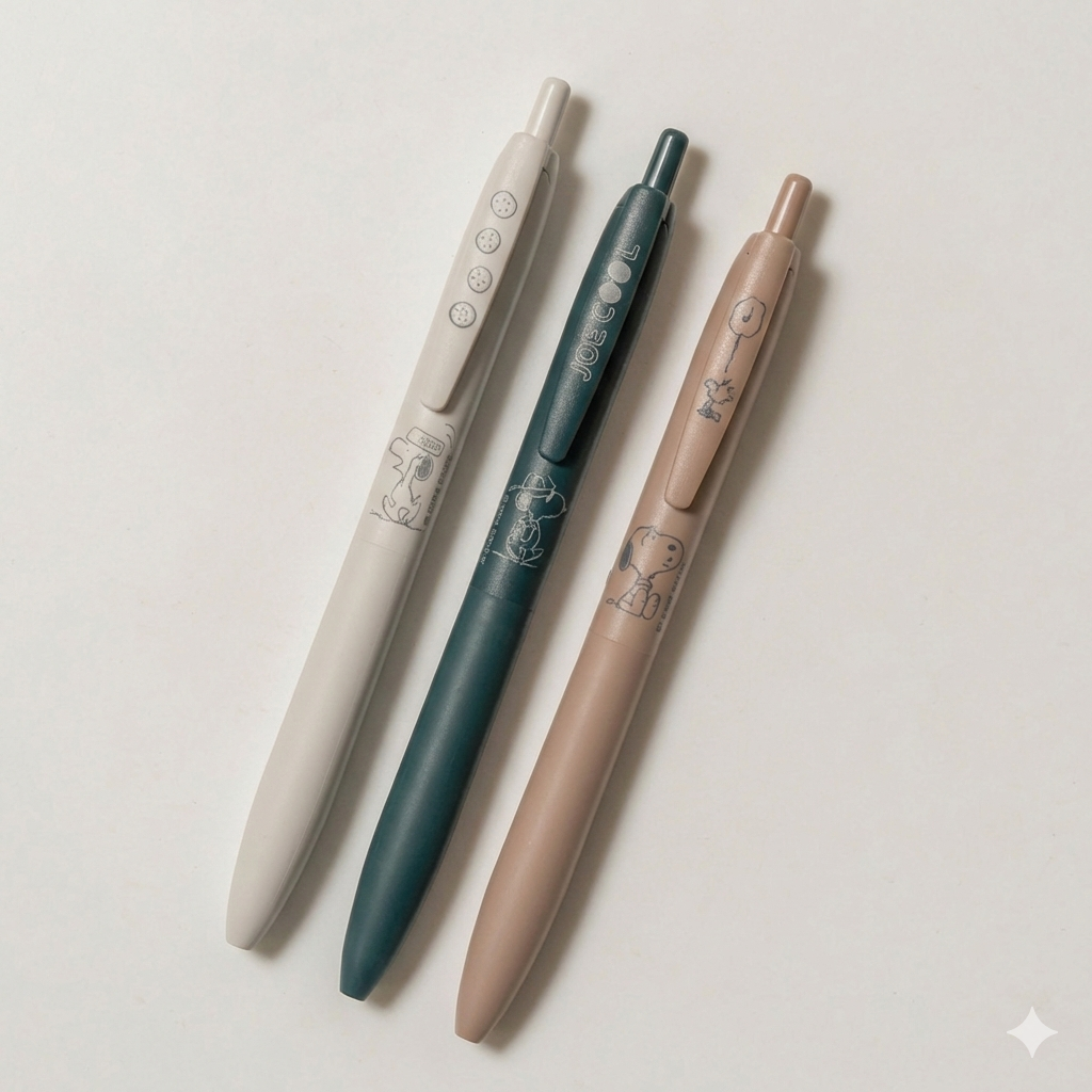 Jetstream Lite Peanuts Monochrome ,Sets of 10pcs