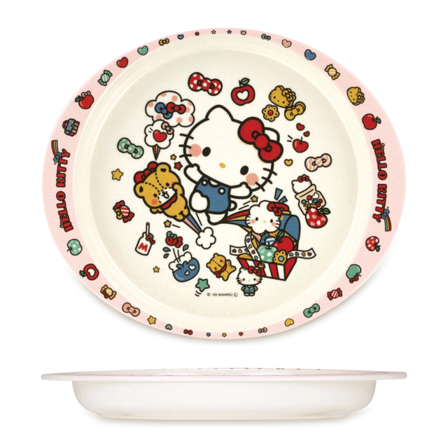 Hello Kitty Melamine Lunch Plate 350ml