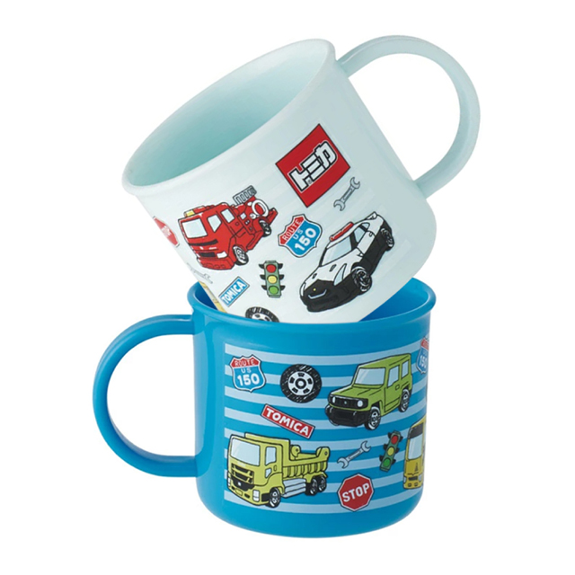 Tomica Handle Cup Set 200ml (2pcs)