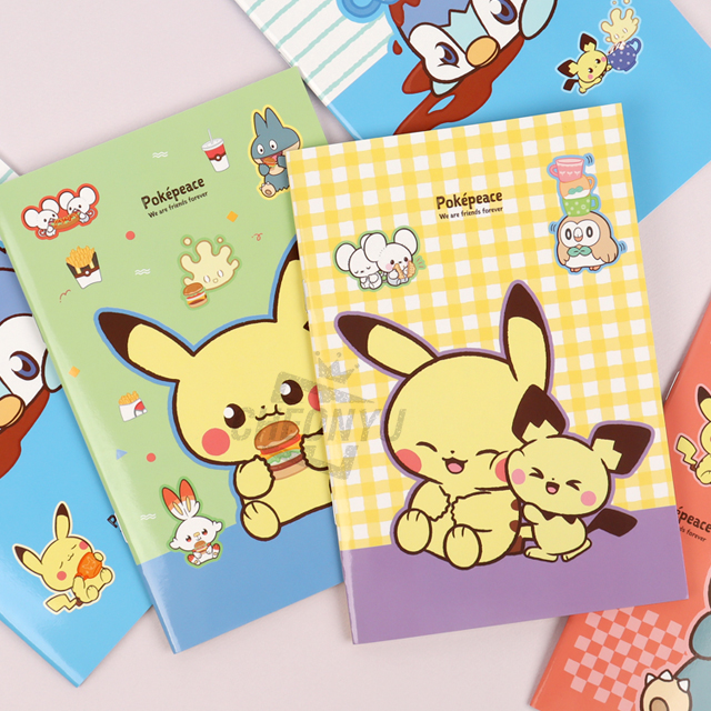 Pokemon Stitch Note, 10pcs