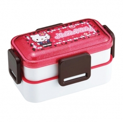 Hello Kitty School Dome 2-Tier Lunch Box 600ml