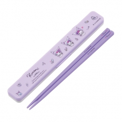 Sanrio Watercolor Cosme Silent Chopsticks Set 18cm