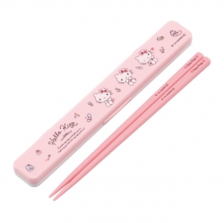 Sanrio Watercolor Cosme Silent Chopsticks Set 18cm