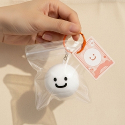 Random expression Pocket Squishy key ring