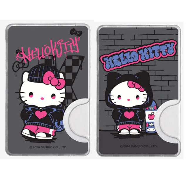 Hello Kitty Graffiti MagSafe Card Slot (2 Card Storage)