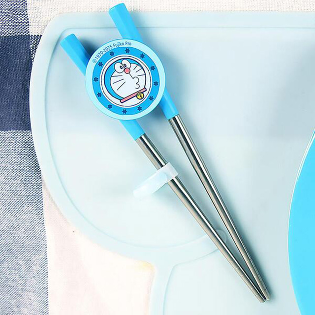 Doraemon stainless steel chopsticks for calibration