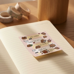 Bear Adhesive Memo Board, Random