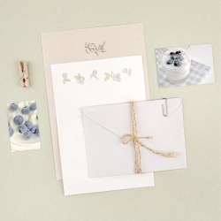 [dashanddot]  morning garden letter set