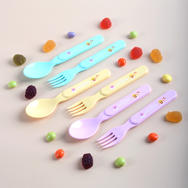 Baby shark  spoon&fork_6p