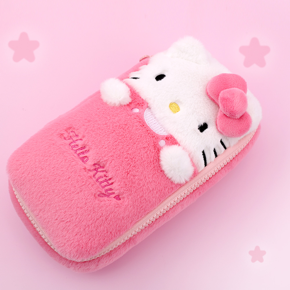 Hello Kitty Fluffy 3D Pouch