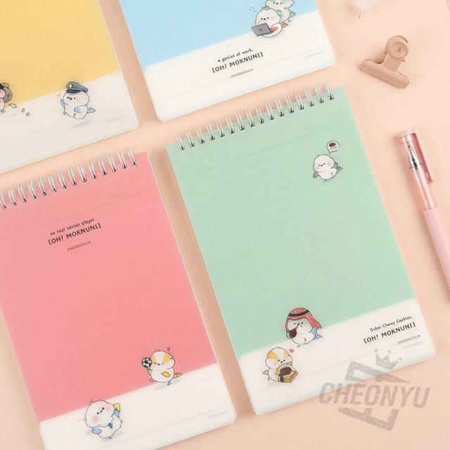 Oh! Moknuni A5 PP Top Spring Notebook, Random