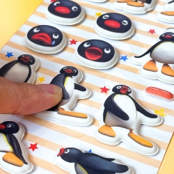 Pingu Marshmallow Sticker