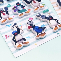 Pingu Marshmallow Sticker