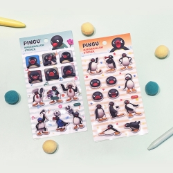 Pingu Marshmallow Sticker