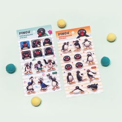 Pingu Marshmallow Sticker