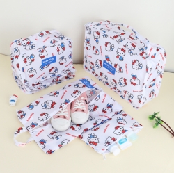 Hello Kitty Travel Pouch A Five-piece Set