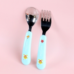 Baby shark baby spoon&fork