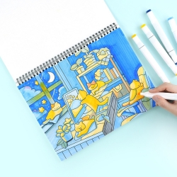 Cat Color Drawing (Easy Version)