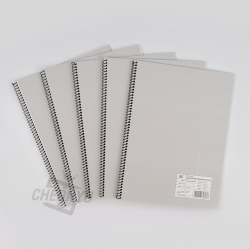 8mm Spring Notebook Simple 5ea, Random