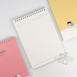 Oh! Moknuni A5 PP Top Spring Notebook, Random