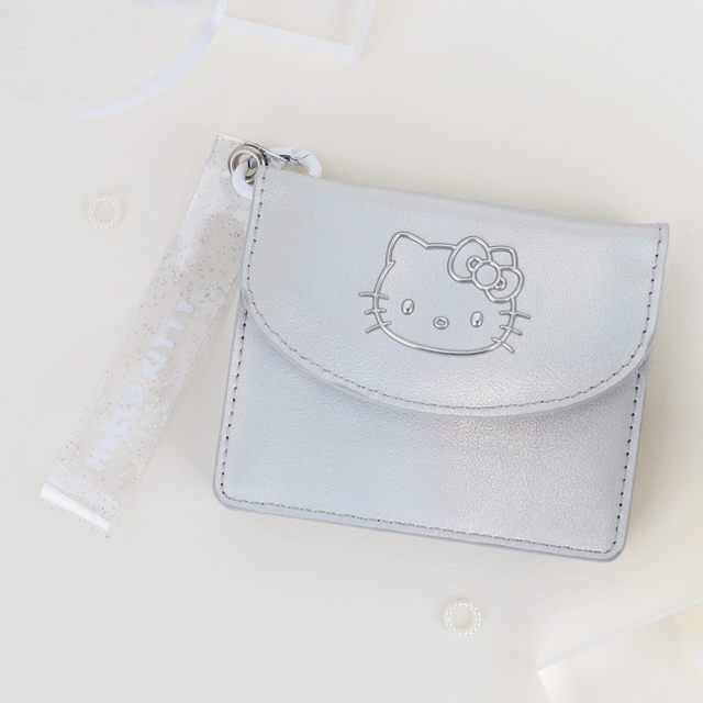 Hello Kitty Glitter Simple Card Wallet