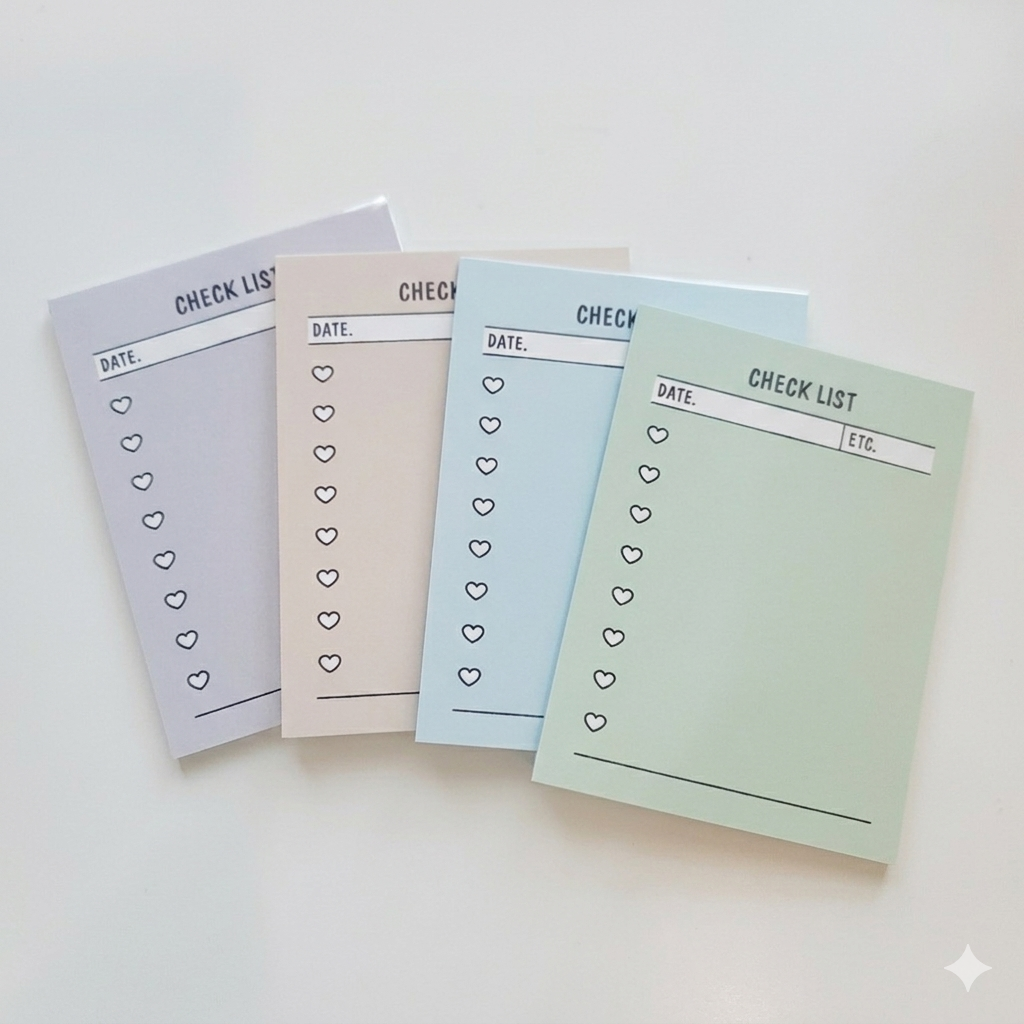 Dalpaper Mix memopad 4 Types