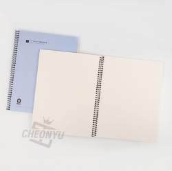Oh! Moknuni A4 Blank Notebook, Random