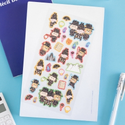 Hello Korea Hologram Sticker