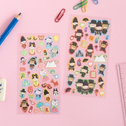 Hello Korea Hologram Sticker