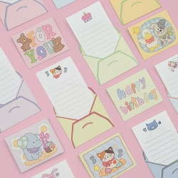 Komjilak Quilt Mini Letter Paper