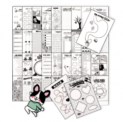 Time blink doodle book, Random