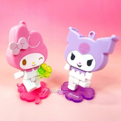 Sanrio Lucky Brick Figure Random Keyring