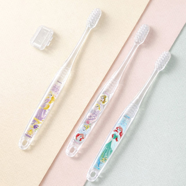 Princess Kid's Toothbrush 3P Set ((Included Caps) STEP2