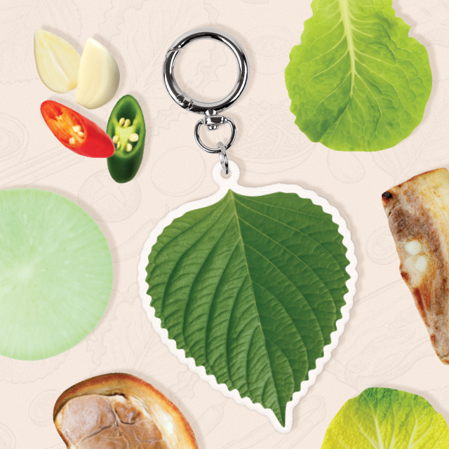 Fun Keyring K-food Ssam