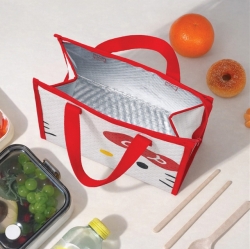 Hello Kitty Face Insulated Lunch Bag