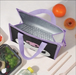 Kuromi Face Insulated Lunch Bag