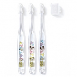 Micky Friends Balloon Kid's Toothbrush 3P Set (Included Caps) STEP2