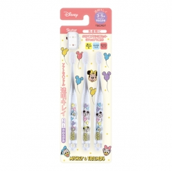 Micky Friends Balloon Kid's Toothbrush 3P Set (Included Caps) STEP2