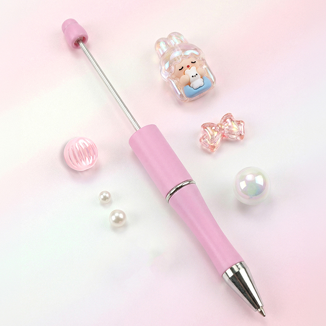 DIY Pen Decoration Set Pink Bunny