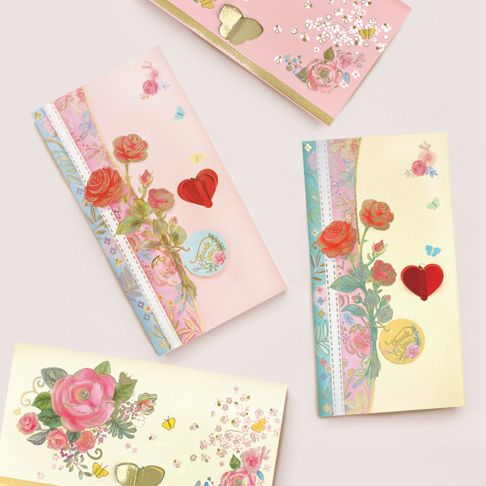 Traditional Hanbok Envelopes 