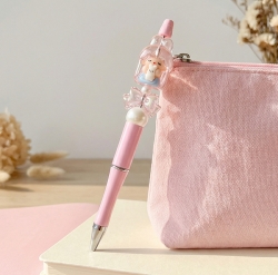 DIY Pen Decoration Set Pink Bunny