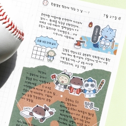 baseball addiction stickers