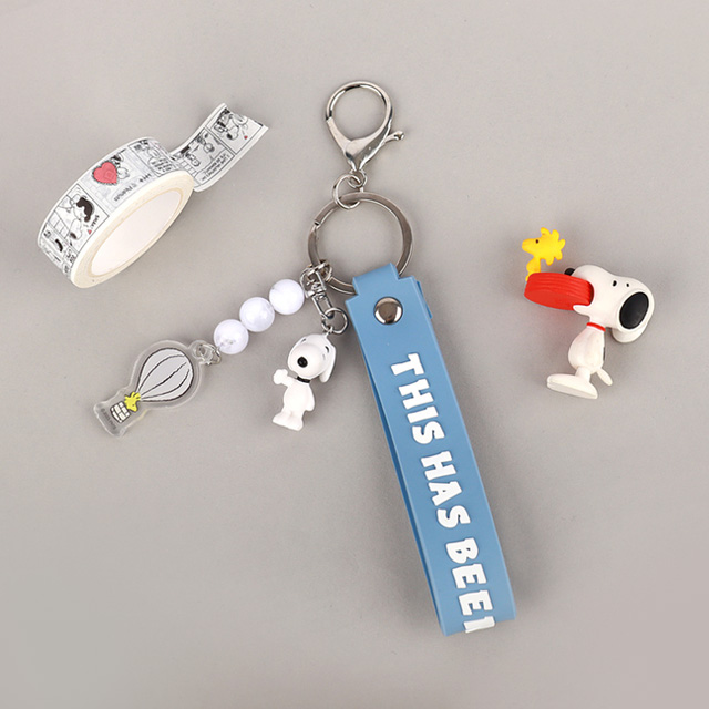 Peanuts Figure Strap Keyring