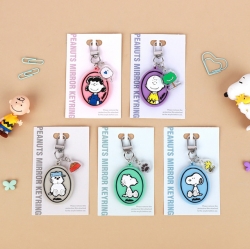 Peanuts Mini Mirror Keyring